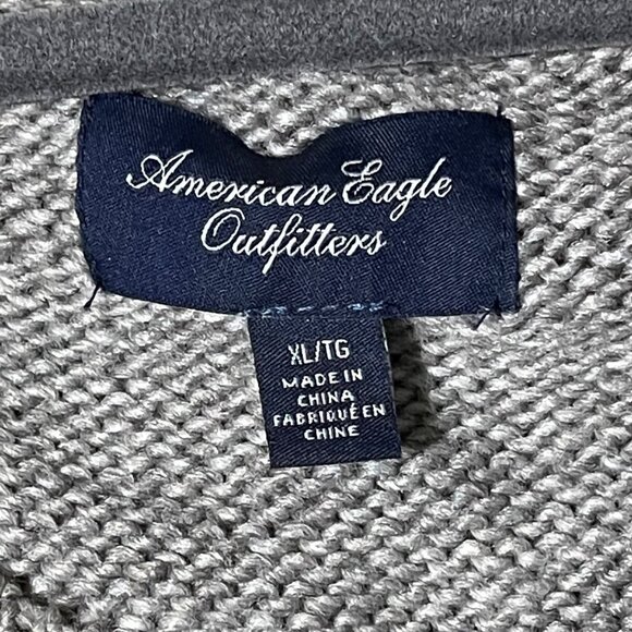 American Eagle Outfitters XL Multicolor Knit Sweater Fair Isle Pattern - Picture 5 of 9